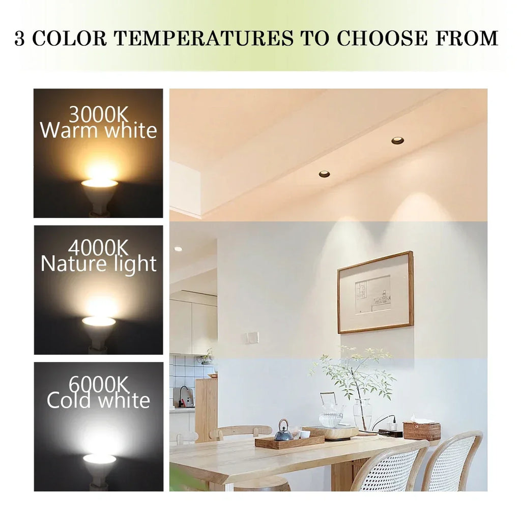 LED MR16 Spotlight Bulbs – Energy Efficient Lighting for Home Replacement