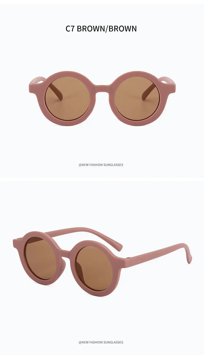 Childrens UV400 Plastic Sunglasses – Lightweight Protective Eyewear for Kids
