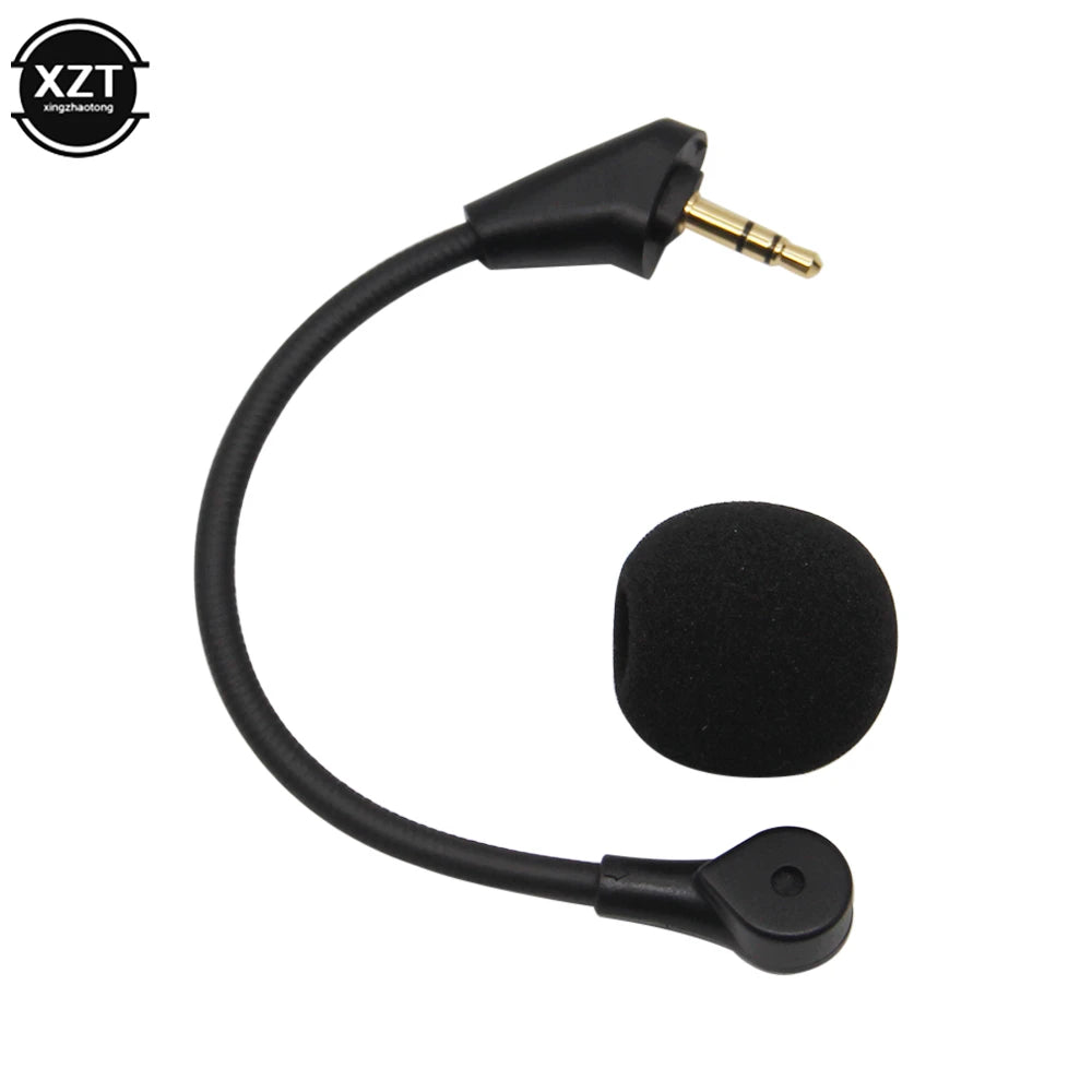 3.5mm Replacement Gaming Microphone – Detachable Mic for HyperX Cloud Headsets