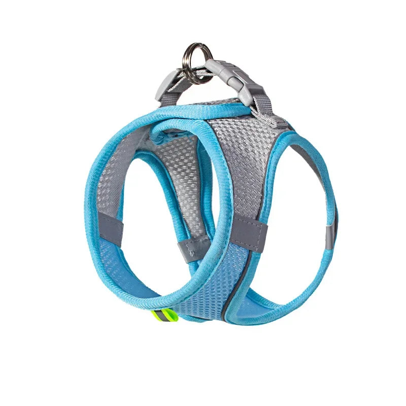 Adjustable Puppy Harness Vest – Comfortable Pet Supplies for Small Dogs