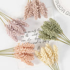 Artificial Lavender Flowers – PE Plastic Plant Bouquet for Home Table Decor
