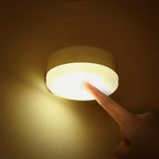 3 Color LED Night Light – Battery Powered Mini Lamp for Bedroom and Wardrobe