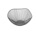 Modern Iron Fruit Basket – Decorative Wire Storage Bowl for Home Kitchen
