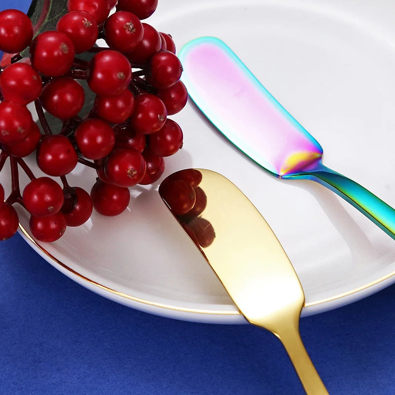Stainless Steel Butter Knife – Versatile Spreader for Cheese and Bread