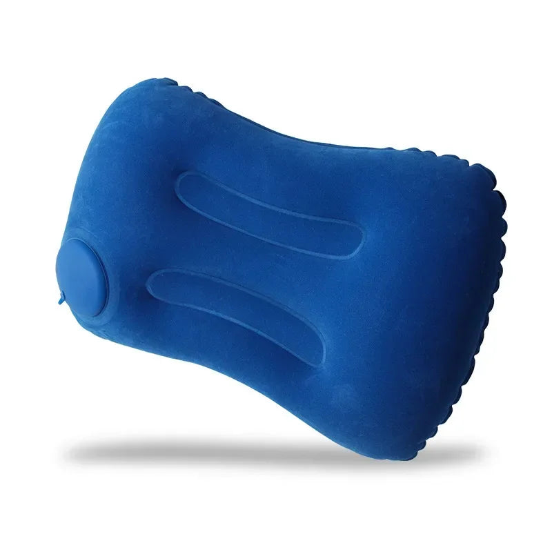 Inflatable Travel Pillow – Ergonomic Support for Camping and Car Comfort