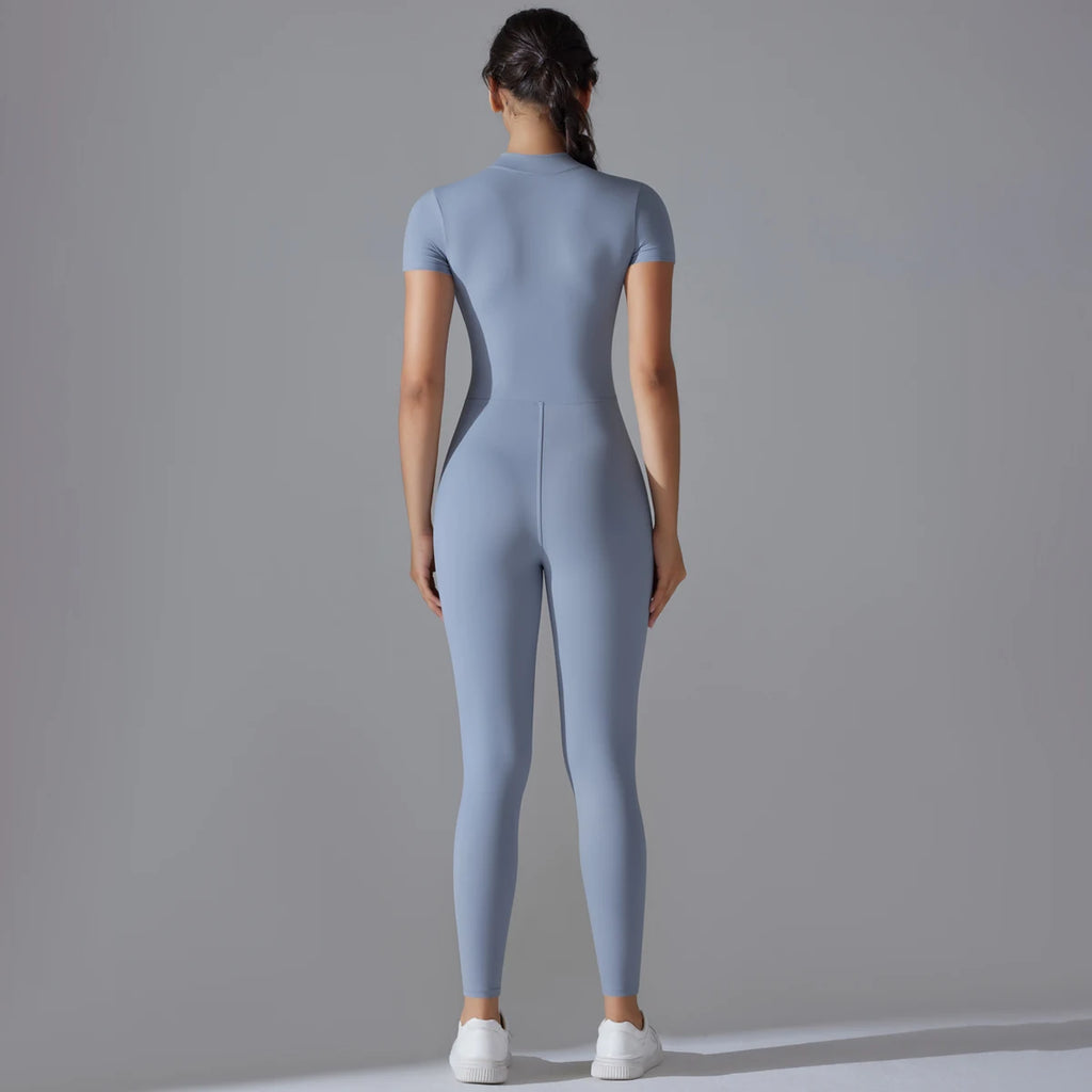 Women’s Fitness Bodysuit – Breathable Quick-Drying Fabric for Gym Workout