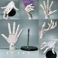 Articulated Wooden Hand Model – Posable Sketching Figurine for Artists