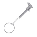 Metal Vernier Caliper Keychain – Miniature Bottle Opener for Car Accessories