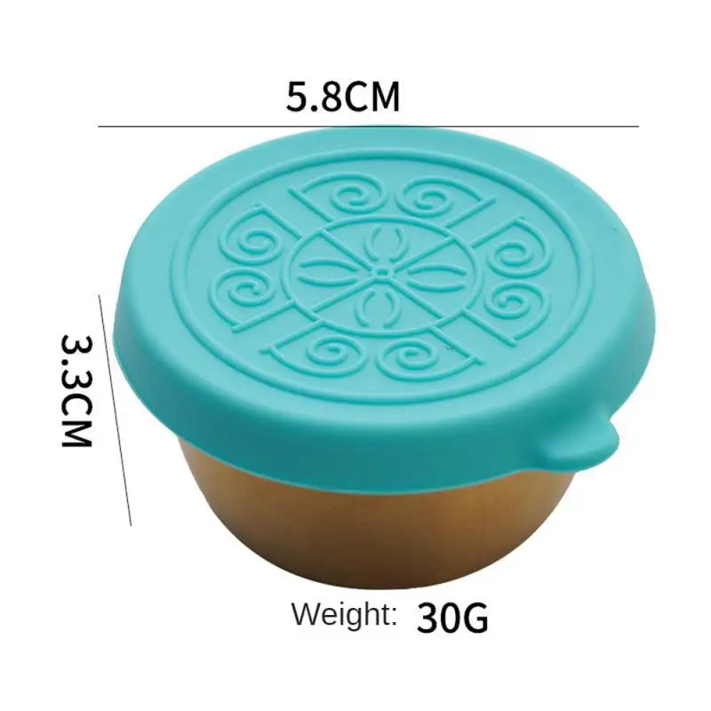 Leakproof Sauce Cups – Portable Dressing Containers for Lunch and Travel