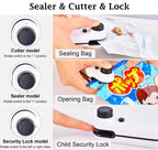USB Rechargeable Mini Heat Sealer – Portable Handheld Plastic Bag Resealer
