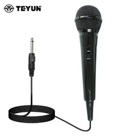 Wired Karaoke Microphone – 16.4ft XLR Condenser Mic for Singing Performance