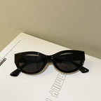 Vintage Cat Eye Sunglasses – Oval Elliptic Frames for Women UV Protection