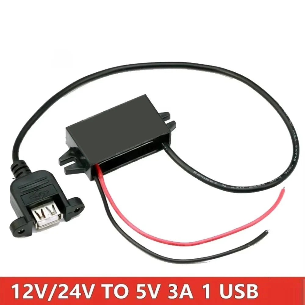 DC Buck Converter – Step Down Voltage Adapter for Car Power Supply
