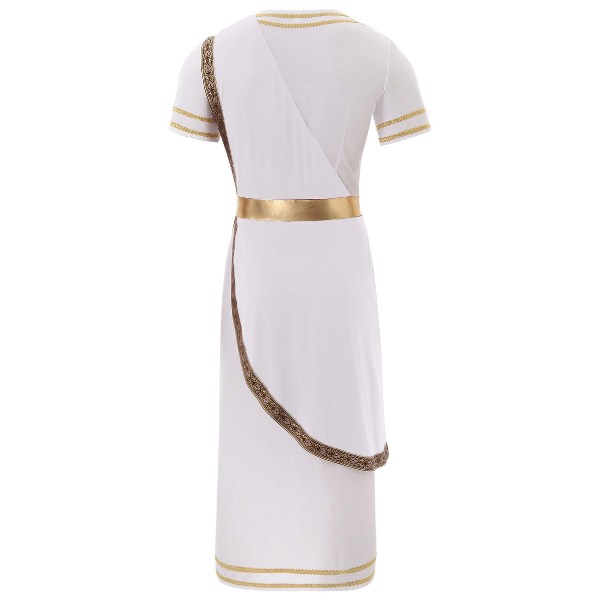 Ancient Greek Toga – Men’s Roman Robe for Halloween Cosplay Costume
