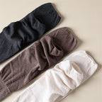 Thigh High Socks – Solid Color Japanese Style for Casual Women Fashion