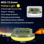 Rechargeable LED Camping Lantern – Magnetic Portable Light for Outdoor Tent