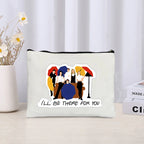 Canvas Friends Makeup Bag – Eco-friendly Cosmetic Organizer for Travel