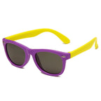 Silicone Kids Sunglasses – UV400 TR90 Goggles for Outdoor UV Protection