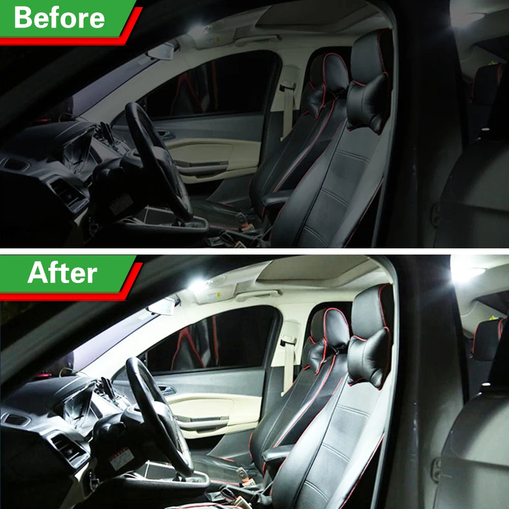 LED Interior Lighting Kit – Car Reading and Trunk Lamps for VW Polo 2009-2018
