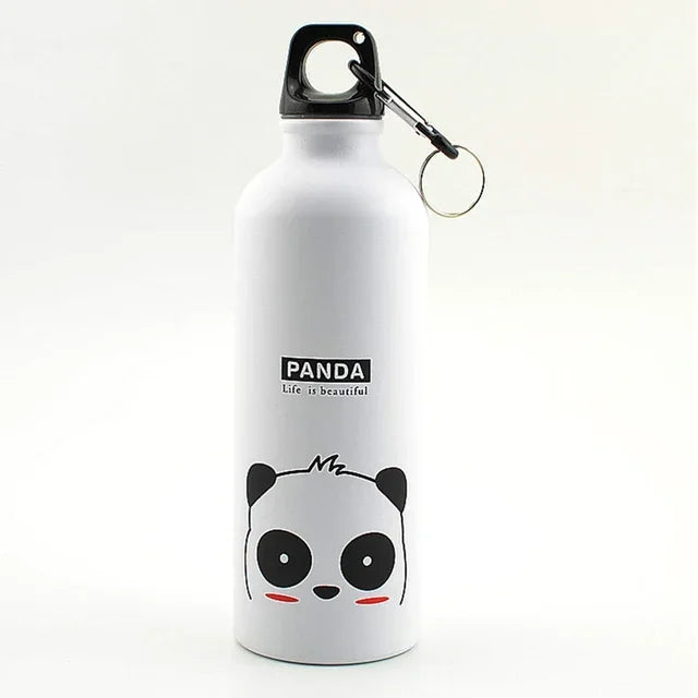 Insulated Stainless Steel Cartoon Mug – Kids Water Bottle for School Sports