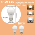 E27 LED Light Bulbs – Ultra-Bright Energy Efficient for Home Lighting