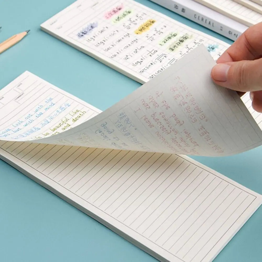 Non-Sticky Memo Notepad – 50 Sheets Stationery Note Paper for Office