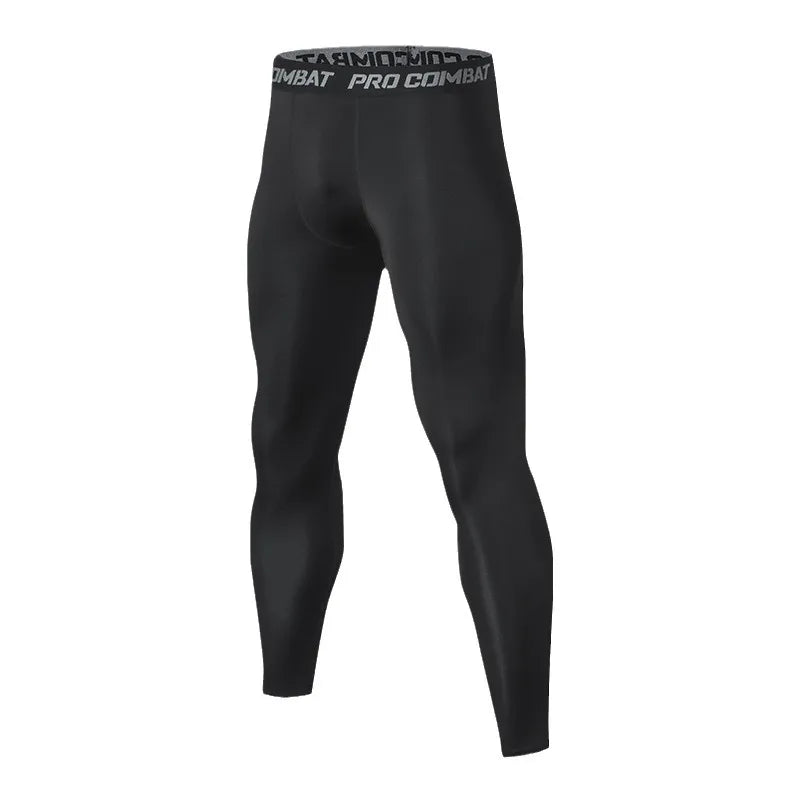 Mens Compression Tights – Moisture Wicking Baselayer for Athletic Workout