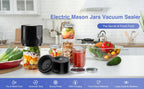 Electric Mason Can Sealer – Portable Vacuum Tool for Kitchen Food Storage