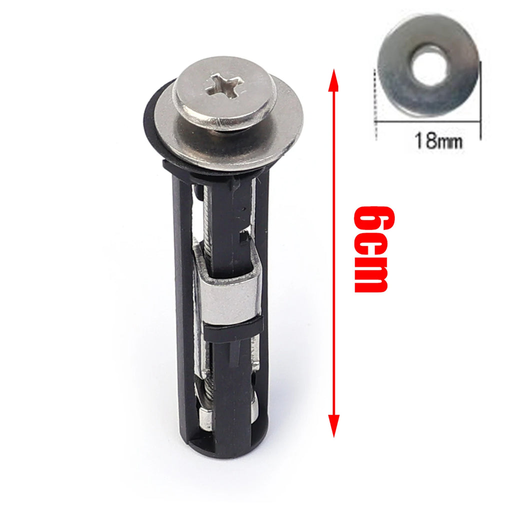 Stainless Steel Toilet Seat Bolt – Retractable Fixing Hardware for Toilet Lids