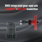 Hardened Steel Extruder Gear Kit – Nickel-Plated for 3D Printer Direct Drive