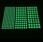 Glow in the Dark Wall Decals – Luminous Dots and Stars for Kids Bedroom Decor