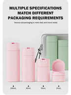 4-in-1 Travel Bottle Set – Leak Proof Refillable Containers for Toiletries
