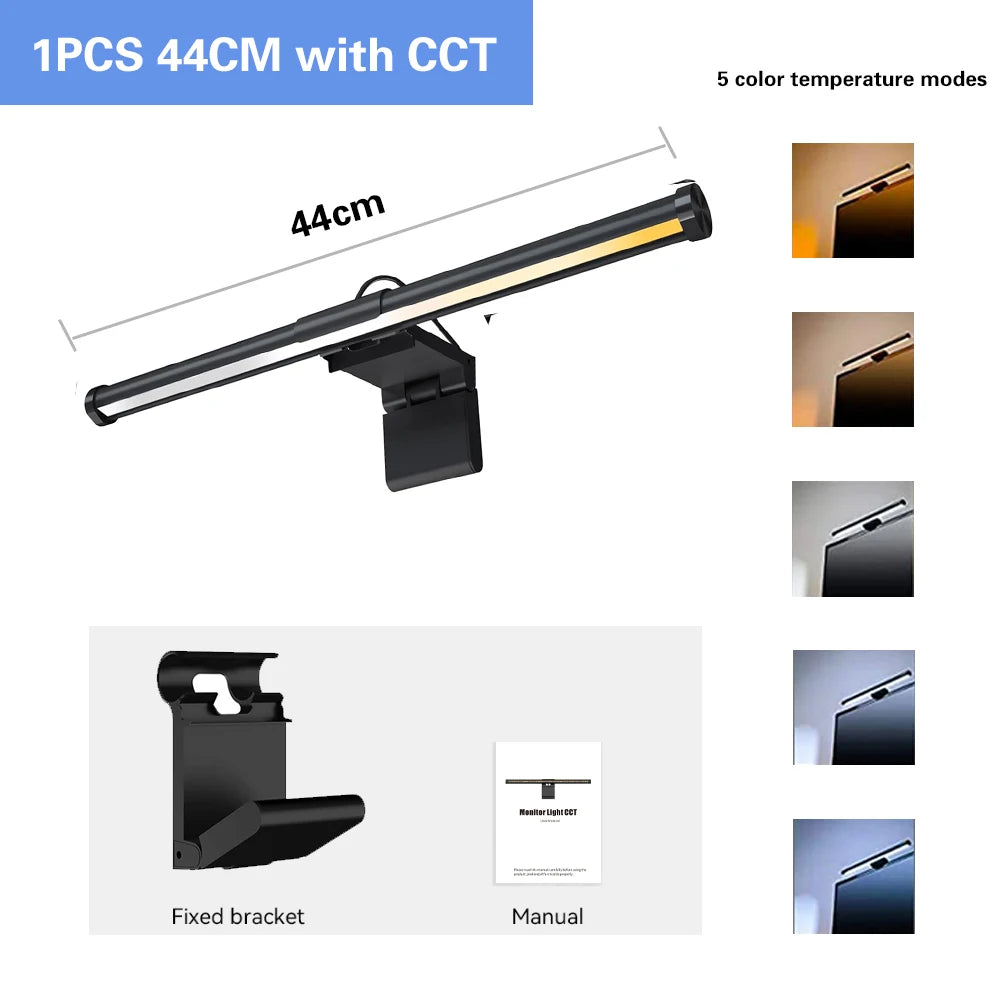 TUYA LED Monitor Light Bar – Remote Controlled E-Reading Lamp for Office