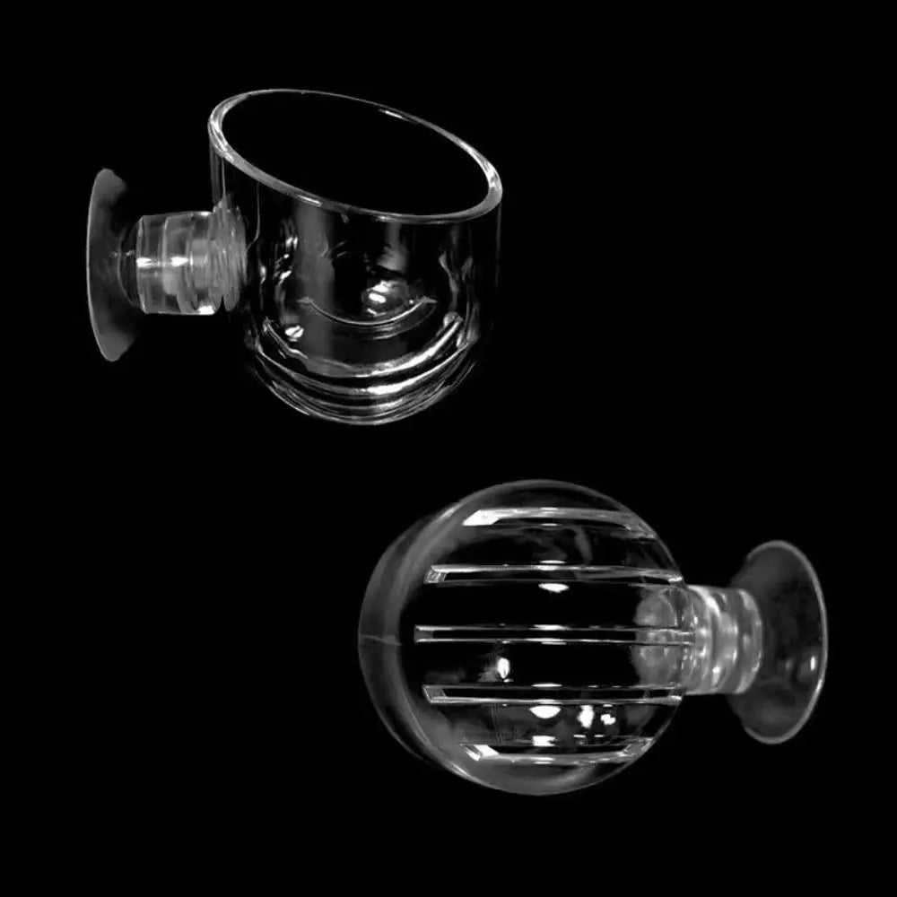 Plastic Worm Feeder Cone – Suction Cup Live Food Basket for Aquarium Fish Tanks