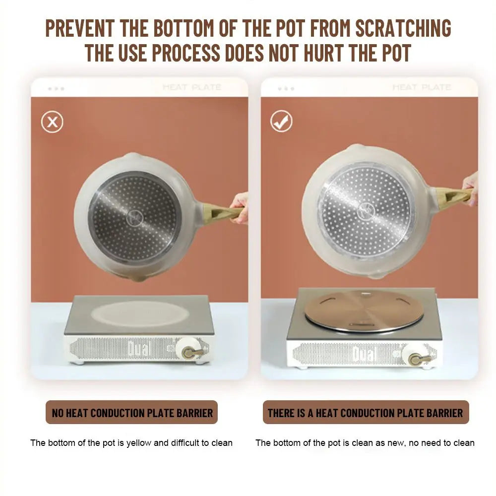 Stainless Steel Heat Diffuser Plate – Induction Cooker Stove Accessory