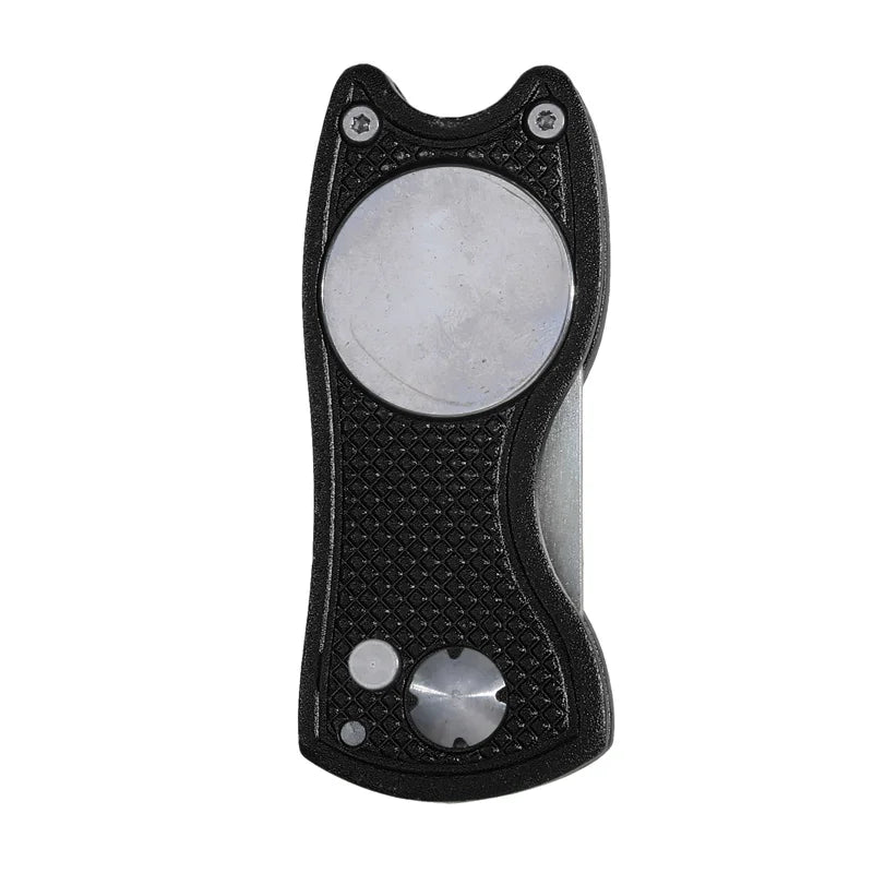 Foldable Golf Divot Tool – Groove Cleaner for Putting Green Training