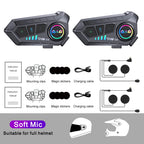Wireless Motorcycle Intercom Headset – Bluetooth Helmet Audio for Riders