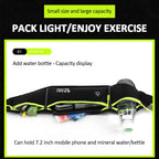 Running Waist Belt – Slim Fanny Pack for Mobile Phone Gym and Cycling