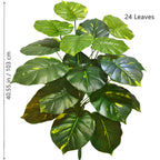 Artificial Tropical Leaf Plant – 60-103cm Potted Faux Greenery for Home Decor