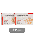 Waterproof Adhesive Bandages – Multi-Size Sterile Plasters for First Aid Kits