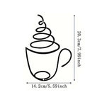 Metal Coffee Wall Art – Rustic Iron Signs for Coffee Shop Decor