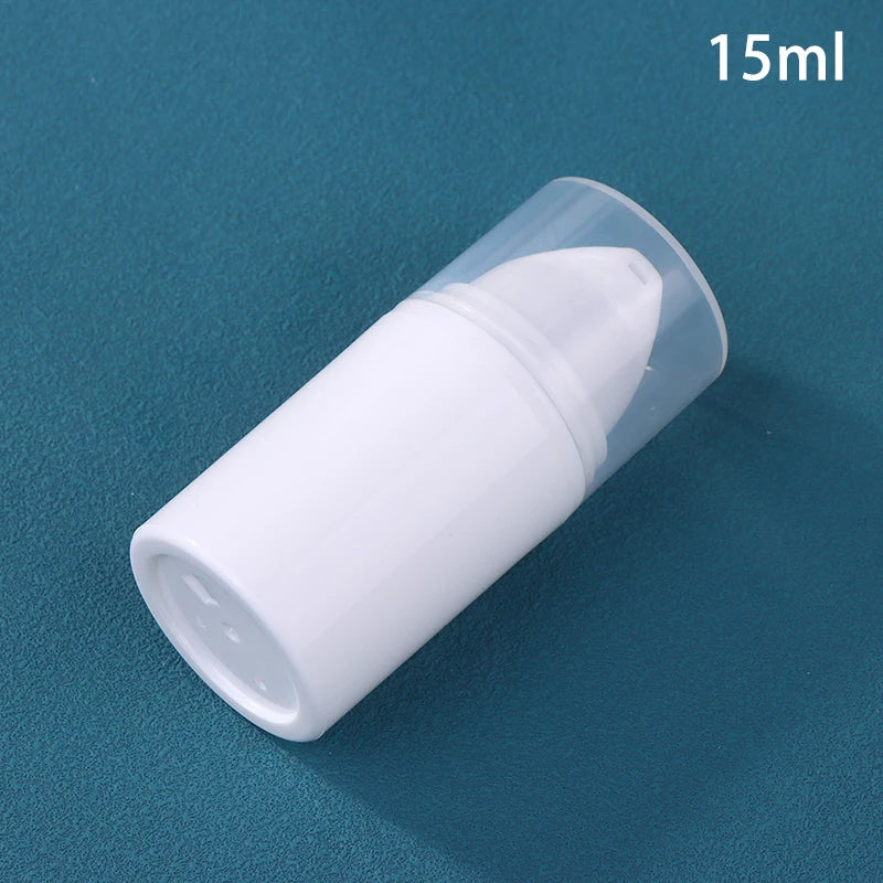 Portable Vacuum Pump Bottle – Refillable Travel Container for Cosmetics