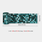 Self-Adhesive Waist Line Stickers – Waterproof Border Mural for Kitchen Decor