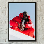 Ninho Rapper Wall Poster – Self-Adhesive Waterproof Art for Room Decor