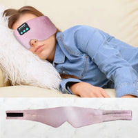 Bluetooth Sleeping Eye Mask – Wireless Music Headset for Travel and Insomnia