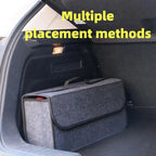 Large Felt Trunk Organizer – Anti-Slip Storage Bag for Car Cargo Management