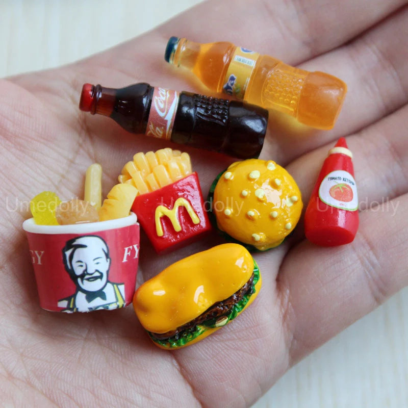 Miniature Food Set – 1:6 Scale Dollhouse Kitchen Accessories for BJD Dolls