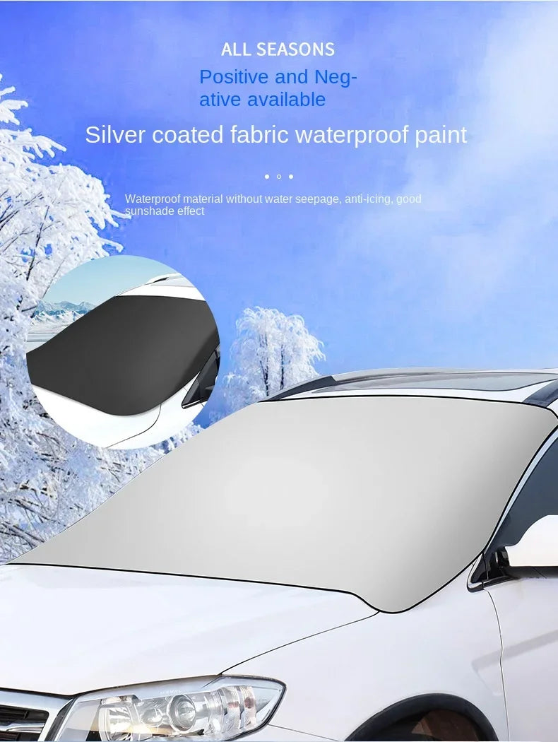 Magnetic Windshield Snow Cover – Insulated Frost Guard for Winter Car Care