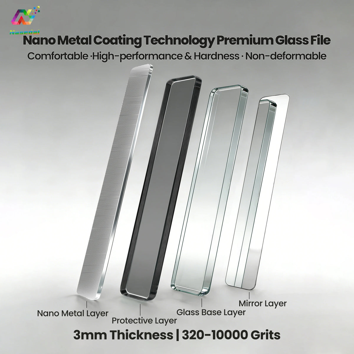 Glass Polishing File – Ultra Fine Mirror Finish for DIY Plastic Models