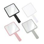 Handheld Square Makeup Mirror – Portable Vanity Mirror for Salon and Travel
